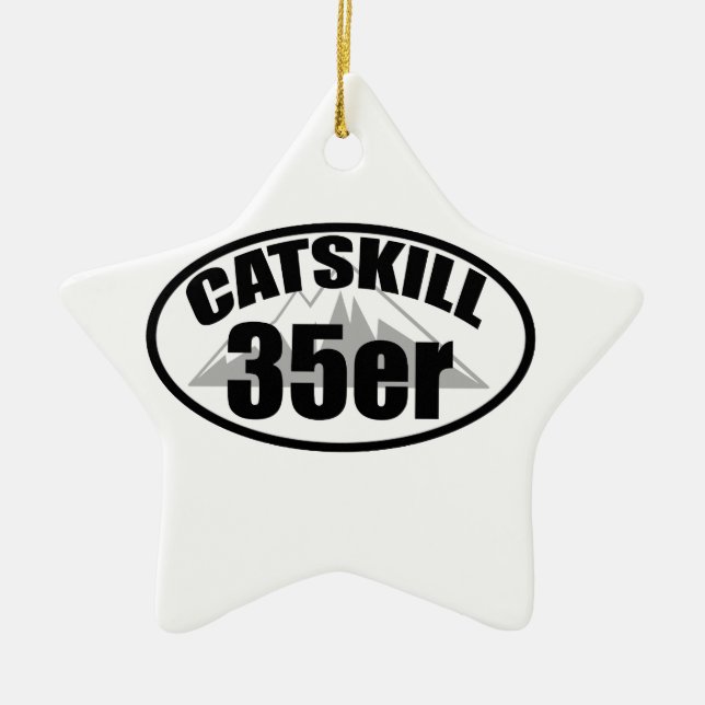 Catfärdighet 35er julgransprydnad keramik (Framsidan)