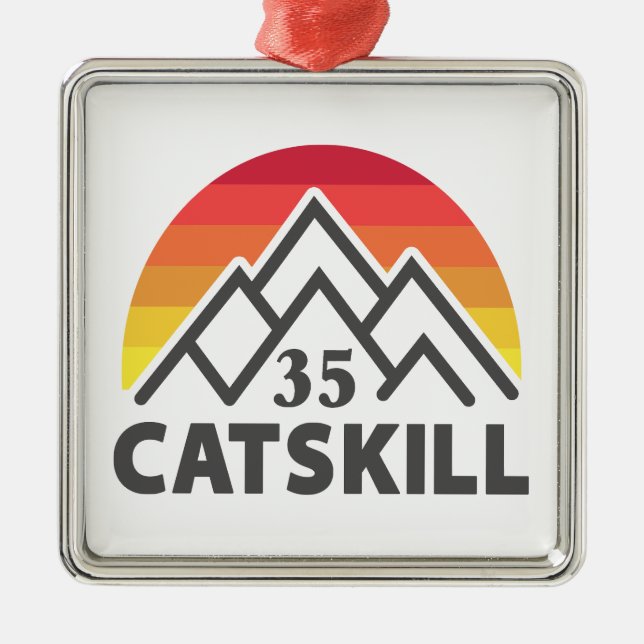 Catfärdighet 35er Rainbow Julgransprydnad Metall (Framsidan)