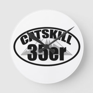 Catfärdighet 35er rund klocka