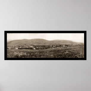 Catfärys Mts Hunter NY Photo 1898 Poster