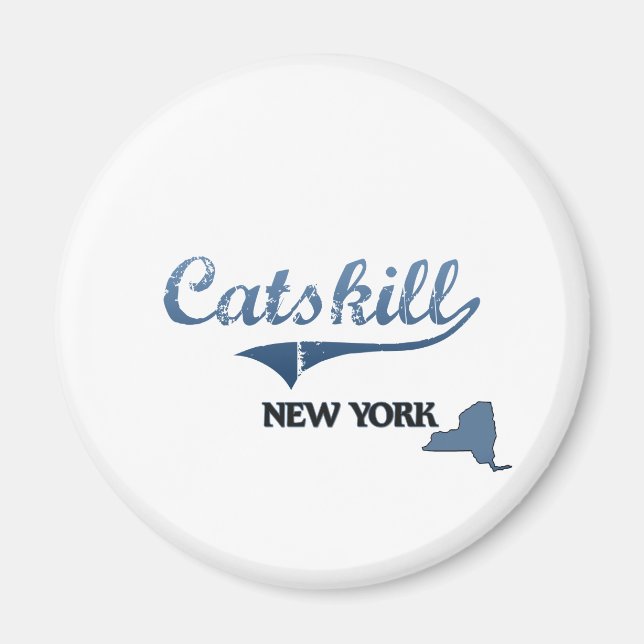 Catfärys New York City Classic Magnet (Framsidan)