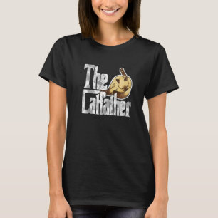 Catfather Cat Far mafia Whiskers Male Pappa T Shirt