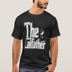 Catfather Cat Far mafia Whiskers Male Pappa T Shirt