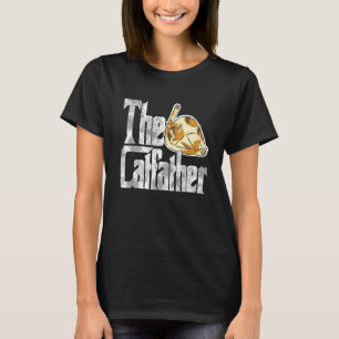 Catfather Cat Far mafia Whiskers Male Pappa T Shirt