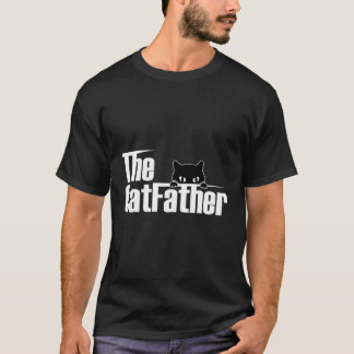 Catfather Funny Cute Cat Far T Shirt