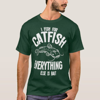 Catfish Gift Mudcat Fisherman Flathead Catfish T Shirt