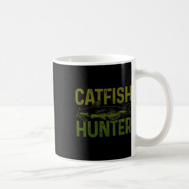 Catfish Hunter Catfish Fishing Gift Kaffemugg (Höger)