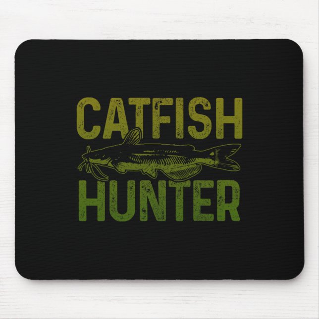 Catfish Hunter Catfish Fishing Gift Musmatta (Framsidan)