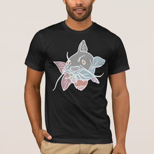 Catfish kommer åt dig t shirt (Framsida)
