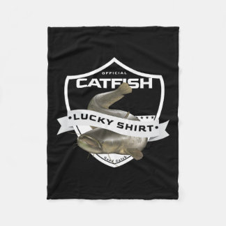 Catfish Lucky Shirt Funny Substances to Catfish F Fleecefilt