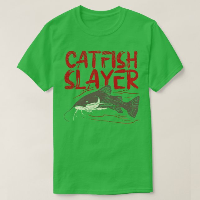Catfish Sayer T Shirt (Design framsida)