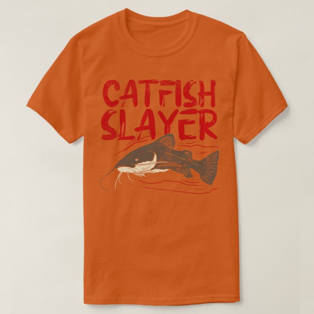 Catfish Sayer T Shirt (Design framsida)
