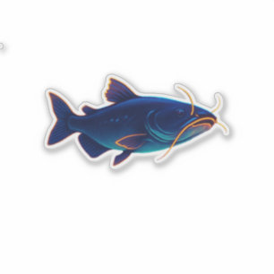 Catfish Sticker Klistermärken