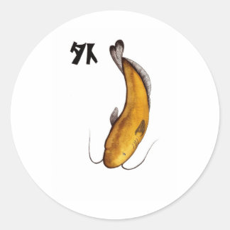 Catfish Void Runt Klistermärke