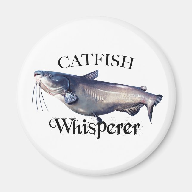 Catfish Whisperer Magnet (Framsidan)