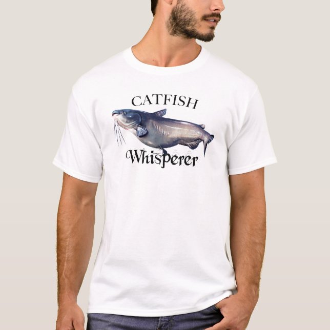 Catfish Whisperer T Shirt (Framsida)