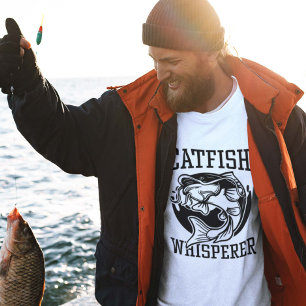 Catfish Whisperer T-Shirt Lång Ärmad Tröja