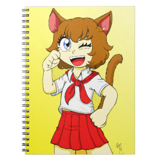 catgirl Diana Anteckningsbok