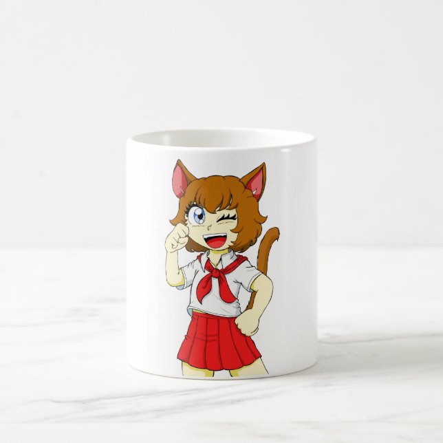 Catgirl Diana Mugg (Center)