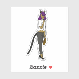 catgirl klistermärken