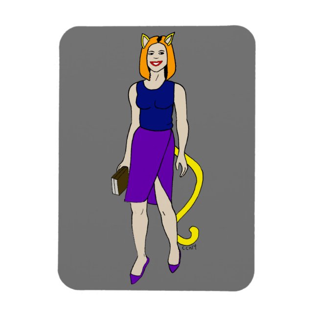 catgirl magnet (Vertikal)
