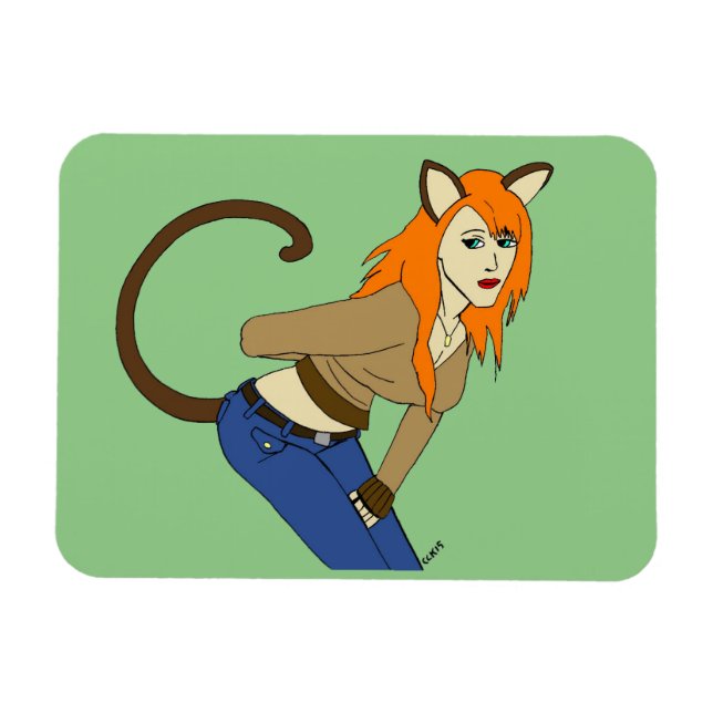 catgirl magnet (Horisontell)