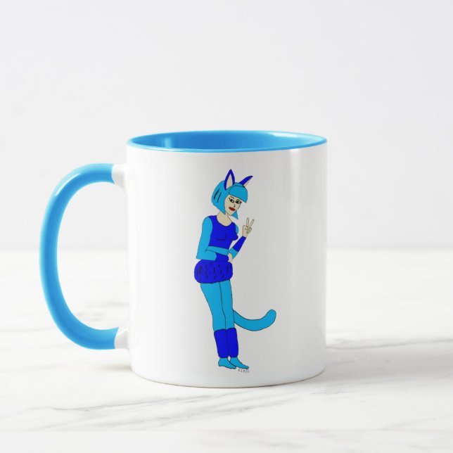 catgirl mugg (Vänster)