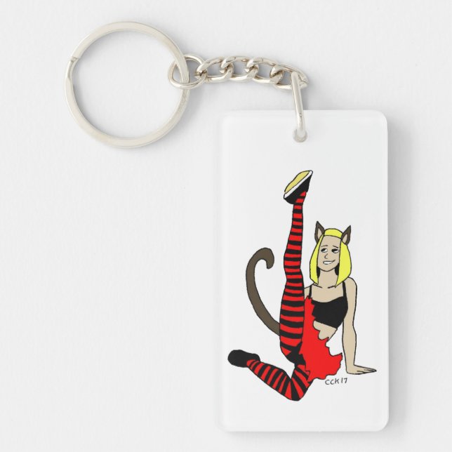 catgirl nyckelring (Framsidan)