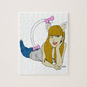 catgirl pussel