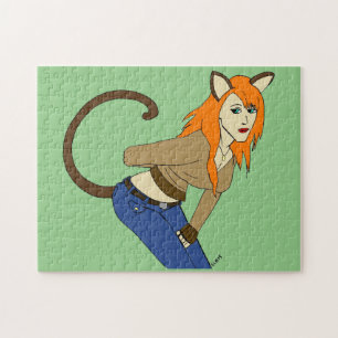 catgirl pussel