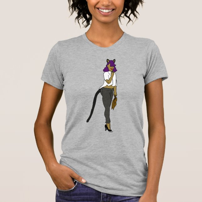 catgirl t shirt (Framsida)
