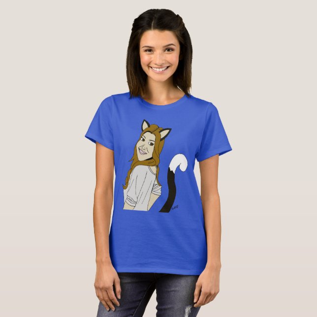 catgirl t shirt (Hel framsida)
