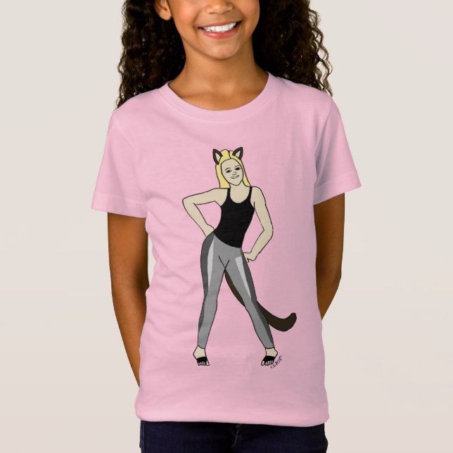 catgirl t shirt (Framsida)