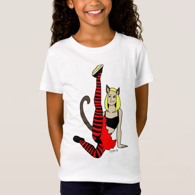 catgirl t shirt (Framsida)
