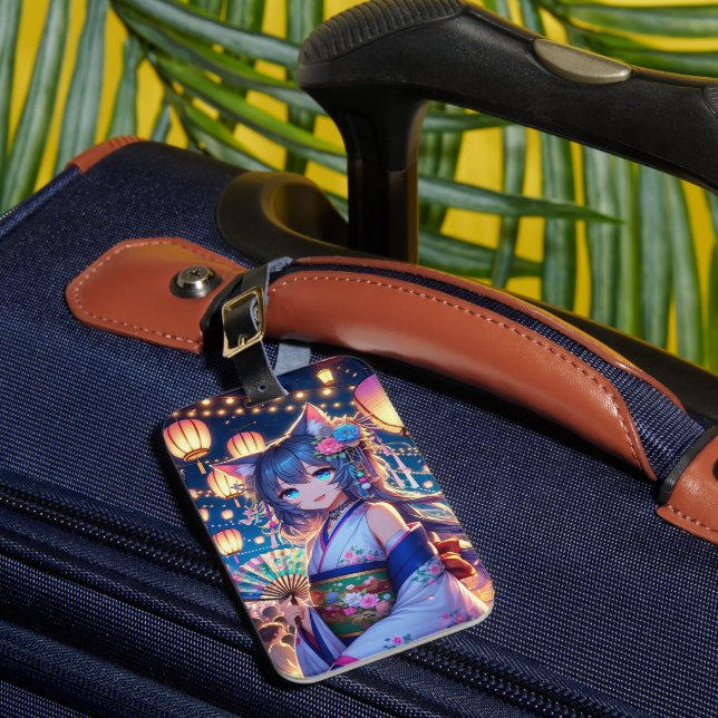 Catgirl's Glatt Dance på Dusk Bagagebricka (Framsida Insitu 1)