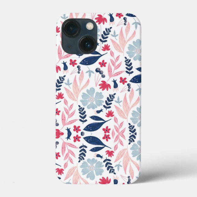 Cath Kidston London Design blå blommor      (Baksida)