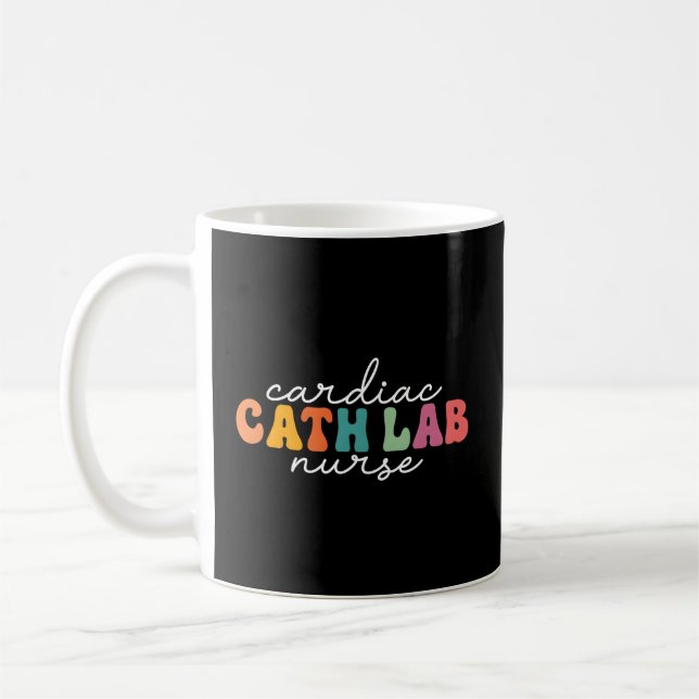 Cath Lab Hjärtsjuksköterska Pediatriska sjuksköter Kaffemugg (Vänster)