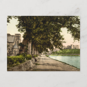 Cathedral and Castle, Inverness, Skottland Vykort