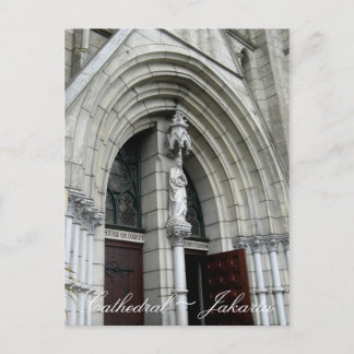 Cathedral Church Jakarta Indonesia Vykort