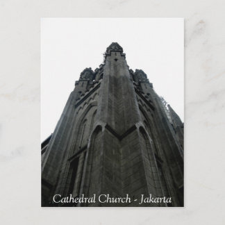 Cathedral Church Jakarta Vykort