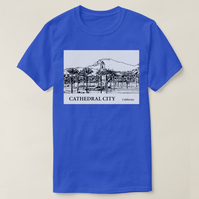 Cathedral City California TShirt 3 T Shirt (Design framsida)