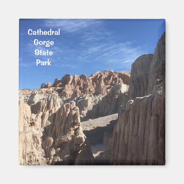 Cathedral Gorge State Park - Nevada Magnet (Framsidan)