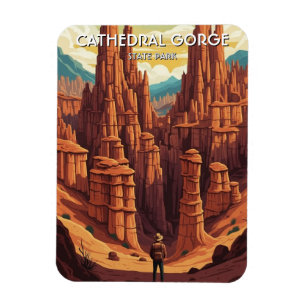Cathedral Gorge State Park Nevada Resa Magnet