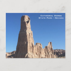 Cathedral Gorge State Park - Nevada Vykort