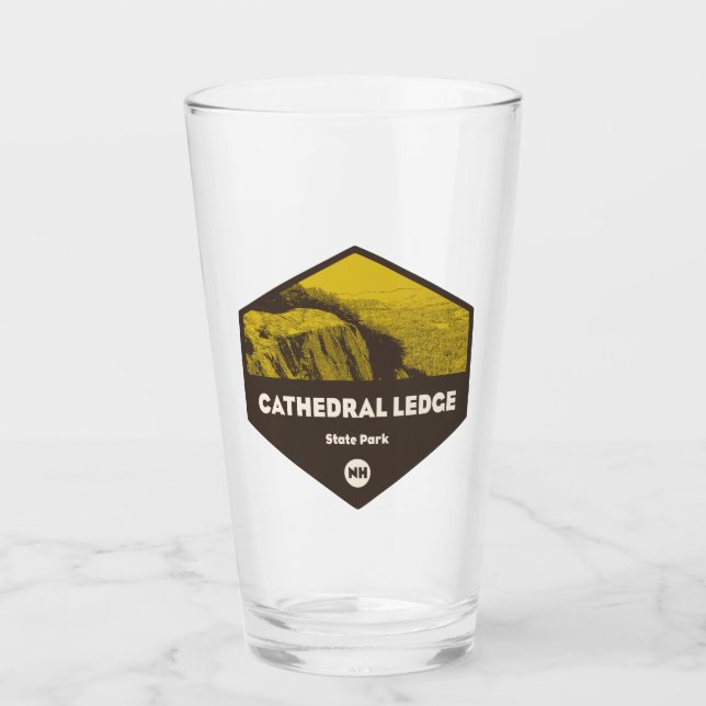 Cathedral Ledge State Park New Hampshire Glaskopp (Framsida)