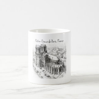 Cathedral Notre-Dame de Paris, Frankrike Kaffemugg