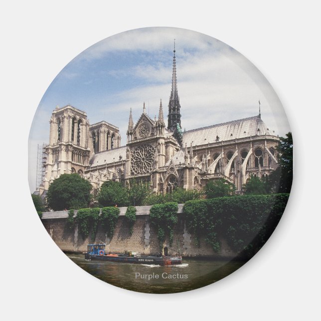 Cathedral Notre-Dame, Paris Magnet (Framsidan)