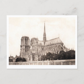 Cathedral Notre Dame Postcard Vykort