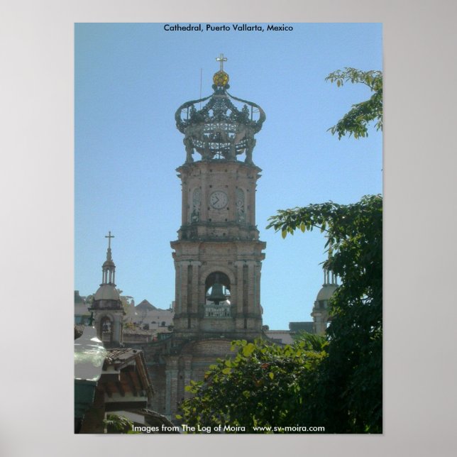 Cathedral, Puerto Vallarta, Mexiko Poster (Framsidan)