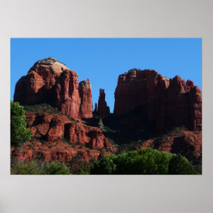 Cathedral Rock i Sedona Arizona Monument Poster